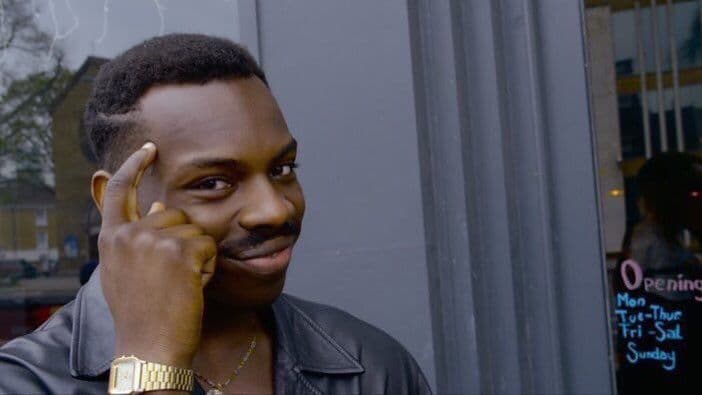 Roll Safe pointing at his temple: a joke about deleting failing tests instead of fixing code.